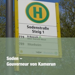 Soden Gouverneur von Kamerun